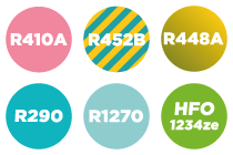 Standard & Low GWP Refrigerants V Range