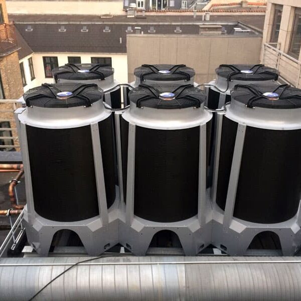 Rooftop althermo dry coolers