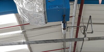 T&S steam thermolier in operation